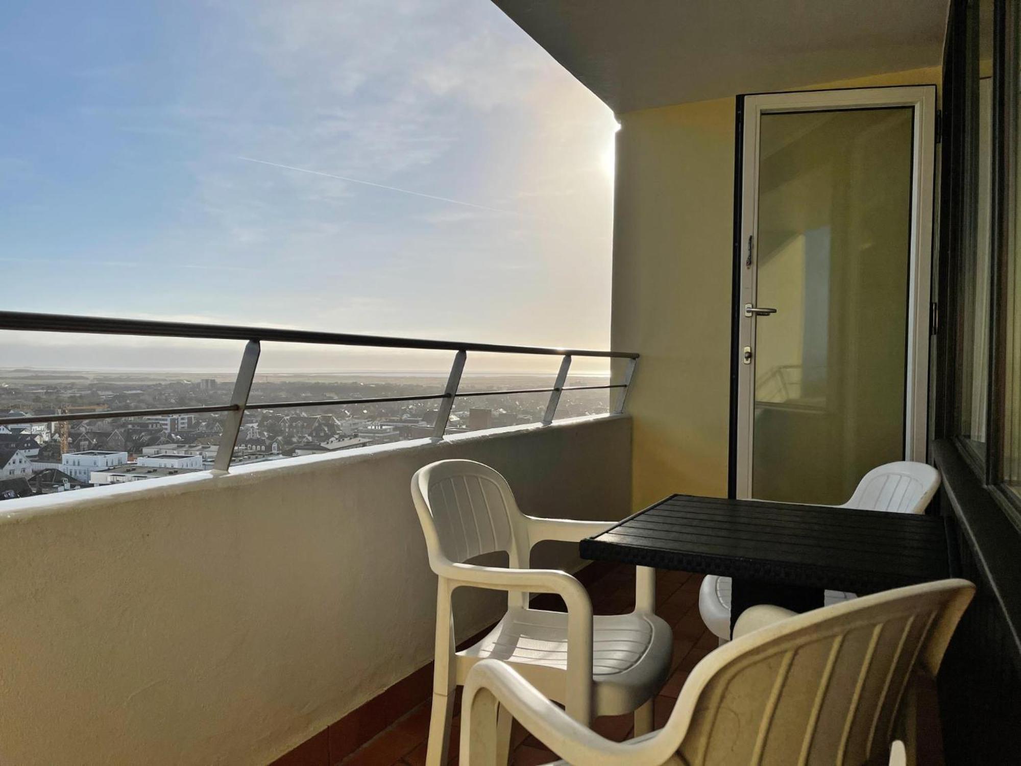Haus Metropol App 327 Mit Meerblick Und Cityblick 3 Balkone Westerland Exterior photo