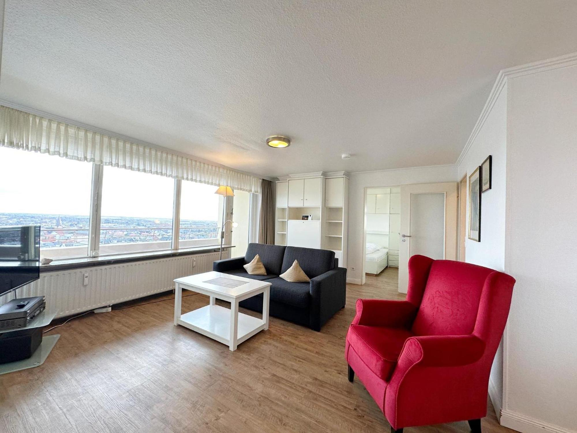 Haus Metropol App 327 Mit Meerblick Und Cityblick 3 Balkone Westerland Exterior photo